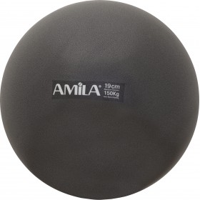 Μπάλα Γυμναστικής AMILA Pilates Ball 19cm Μαύρη