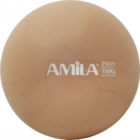 Μπάλα Γυμναστικής AMILA Pilates Ball 25cm Χρυσή
