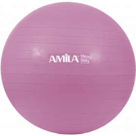 Μπάλα Γυμναστικής AMILA GYMBALL 55cm Ροζ