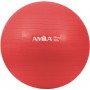 Μπάλα γυμναστικής AMILA GYMBALL 75cm Κόκκινη