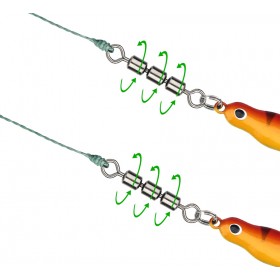 Powertech Στριφτάρι Ψαρέματος Τριπλό 23x4.25mm 20τμχ