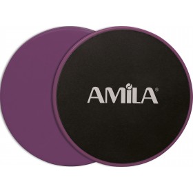 Δίσκοι Ολίσθησης AMILA Gliding Pads Μωβ Δίσκοι Ολίσθησης AMILA Gliding Pads Μωβ