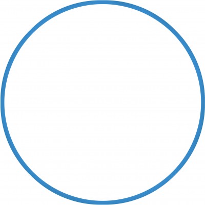 Χούλα-Χουπ 70cm - Φ19mm - 230gr, Μπλε