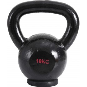 AMILA Kettlebell Cast Iron Rubber Base 10Kg AMILA Kettlebell Cast Iron Rubber Base 10Kg