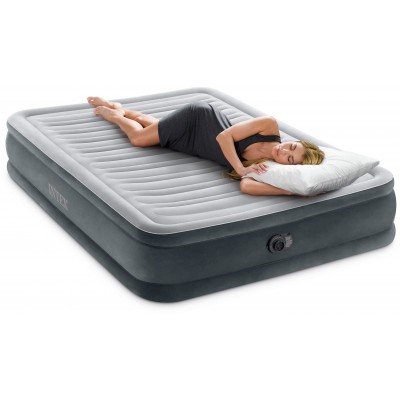 Φουσκωτό Στρώμα Ύπνου Intex Comfort-Plush Low Queen