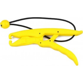 FISH-0023 Fish Gripper Χεριού ABS Κίτρινο