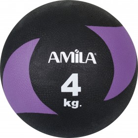 Μπάλα AMILA Medicine Ball Original Rubber 4kg Μπάλα AMILA Medicine Ball Original Rubber 4kg