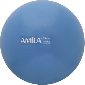 Μπάλα Γυμναστικής AMILA Pilates Ball 19 cm Μπλε Bulk