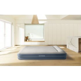 Φουσκωτό Στρώμα Ύπνου Intex Pillow Rest Mid-Rise Queen