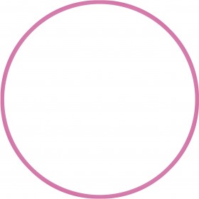 Χούλα-Χουπ HQ 60cm - Φ19mm - 230gr, Ροζ Χούλα-Χουπ HQ 60cm - Φ19mm - 230gr, Ροζ