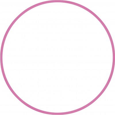Χούλα-Χουπ HQ 60cm - Φ19mm - 230gr, Ροζ