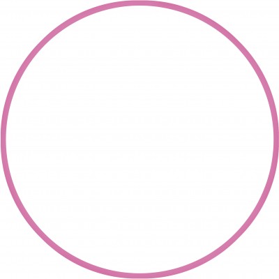 Χούλα-Χουπ HQ 70cm - Φ19mm - 280gr, Ροζ