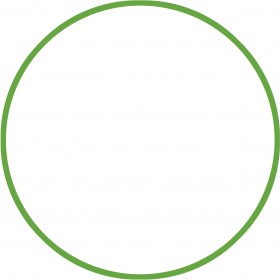 Χούλα-Χουπ HQ 70cm - Φ19mm - 280gr, Πράσινο Χούλα-Χουπ HQ 70cm - Φ19mm - 280gr, Πράσινο