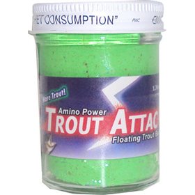 ΠΑΣΤΑ ΨΑΡΕΜΑΤΟΣ TROUT ATTAC GREEN FLASH 50gr
