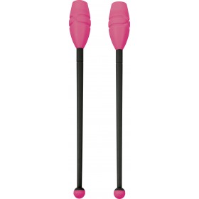 Κορίνες Ρυθμικής Γυμναστικής 45cm Μαλακές, Μαύρο/Φούξια