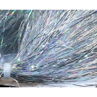 Συνθετικές ίνες Saltwater Blend Angel Hair silver Sybai