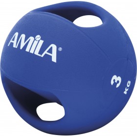 Amila Dual Handle Medicine Ball 3Kg Amila Dual Handle Medicine Ball 3Kg
