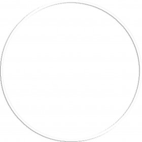 Χούλα-Χουπ HQ 70cm - Φ19mm - 280gr, Λευκό Χούλα-Χουπ HQ 70cm - Φ19mm - 280gr, Λευκό