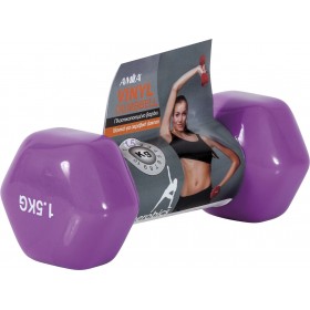 AMILA Vinyl Dumbbell 1,5Kg AMILA Vinyl Dumbbell 1,5Kg