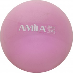 Μπάλα Γυμναστικής AMILA Pilates Ball 25cm Ροζ Bulk