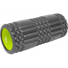 AMILA Foam Roller Plexus Φ14x33cm Μαύρο/Λάιμ AMILA Foam Roller Plexus Φ14x33cm Μαύρο/Λάιμ