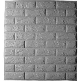 Προστατευτικό Αυτοκόλλητο Τοίχου 77x77x1,2 Γκρι