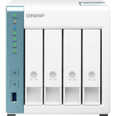 QNap TS-431P3-2G NAS Tower με 4 θέσεις για HDD/SSD και 2 θύρες Ethernet