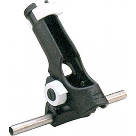 Eval Βάση Καλαμιού Πλαστική Ρυθμιζόμενη Διαμέτρου 40χιλ. για Κάγκελο 22-26χιλ.