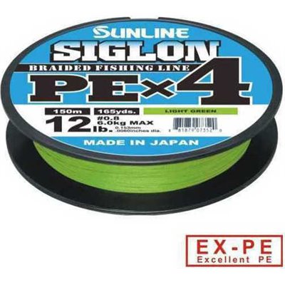 Sunline Siglon Pe X4 150m Light Green PE 0.8