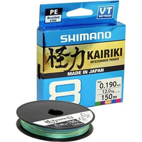 Shimano Kairiki 8 Multi Color 0.42mm / 300m Shimano Kairiki 8 Multi Color 0.42mm / 300m