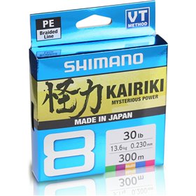 Shimano Kairiki 8 Multi Color 0.20mm / 300m Shimano Kairiki 8 Multi Color 0.20mm / 300m