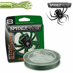 SpiderWire Stealth Smooth 8 Green 150m - 0.15mm - 16.50kg SpiderWire Stealth Smooth 8 Green 150m - 0.15mm - 16.50kg