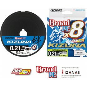 Owner Νήμα Kizuna Super Chartreuse 275m Ø 0.29mm Owner Νήμα Kizuna Super Chartreuse 275m Ø 0.29mm