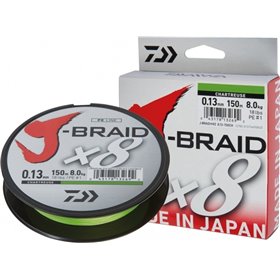 ΝΗΜΑ DAIWA J Braid x8 150m Green ΝΗΜΑ DAIWA J Braid x8 150m Green
