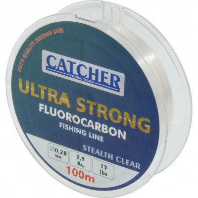 Catcher Πετονιά Fluorocarbon 100m / 0.40mm / 11.5kg