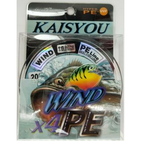 Tradesor Kaisyou Wind x4 PE Πετονιά 1.0 200m / 0.165mm / 9.20kg Tradesor Kaisyou Wind x4 PE Πετονιά 1.0 200m / 0.165mm / 9.20kg