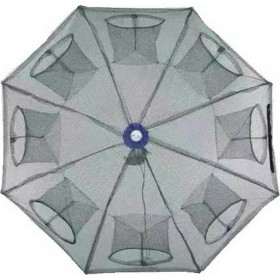 Πτυσσόμενη Παγίδα Ψαρέματος Γαρίδων με 8 Θήκες