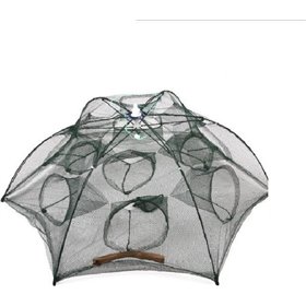 Παγίδα για Ψάρια Πτυσσόμενη 12 Θέσεων 95x95x30cm