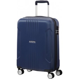 American Tourister Tracklite Spinner Βαλίτσα Καμπίνας με ύψος 55cm σε Μπλε χρώμαΚωδικός: 88742/1265  American Tourister Tracklite Spinner Βαλίτσα Καμπίνας με ύψος 55cm σε Μπλε χρώμαΚωδικός: 88742/1265