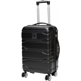 Forecast HFA073 Βαλίτσα Καμπίνας με ύψος 55cm σε Μαύρο χρώμα