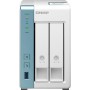 QNap TS-231P3-4G NAS Tower με 2 θέσεις για HDD/SSD και 2 θύρες Ethernet