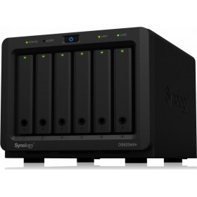 Synology DiskStation DS620slim NAS Tower με 6 θέσεις για HDD/SSD και 2 θύρες Ethernet