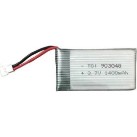 Syma Battery 3.7V 1400mAh LiPo για X5C / X5SC / X5SW 25C W UpgradeΚωδικός: 1800526  Syma Battery 3.7V 1400mAh LiPo για X5C / X5SC / X5SW 25C W UpgradeΚωδικός: 1800526