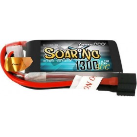 Gens Ace Battery Soaring 1300mAh 7.4V 30C 2S1P EC3/ XT60/ T-PlugΚωδικός: GEA13002S30T3 