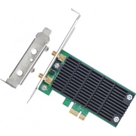 TP-LINK Archer T4E v1 Ασύρματη Κάρτα Δικτύου Wi‑Fi 5 (1200Mbps) PCI-e TP-LINK Archer T4E v1 Ασύρματη Κάρτα Δικτύου Wi‑Fi 5 (1200Mbps) PCI-e