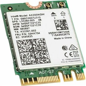 Intel AX200 M.2 Ασύρματη Κάρτα Δικτύου Wi‑Fi 6 (2400Mbps) Μini PCI-e Intel AX200 M.2 Ασύρματη Κάρτα Δικτύου Wi‑Fi 6 (2400Mbps) Μini PCI-e