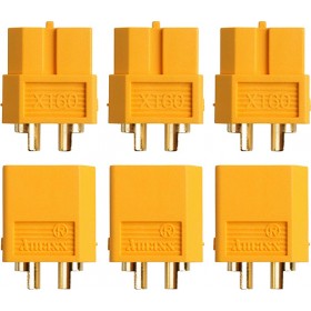 Yuki Model XT60 Gold Connector 3 Pairs Yuki Model XT60 Gold Connector 3 Pairs