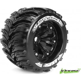 "Louise Tire & Wheel 3.8"" Black 1/2-Offset 2τμχ" Louise Tire & Wheel 3.8" Black 1/2-Offset 2τμχ