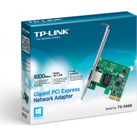 TP-LINK TG-3468 v2 Ενσύρματη Κάρτα Δικτύου Gigabit (1Gbps) Ethernet PCI-e TP-LINK TG-3468 v2 Ενσύρματη Κάρτα Δικτύου Gigabit (1Gbps) Ethernet PCI-e