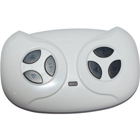 ForAll Transmitter Τηλεχειριστήριο Παιδικού Ηλεκτροκίνητου Λευκό MIT785